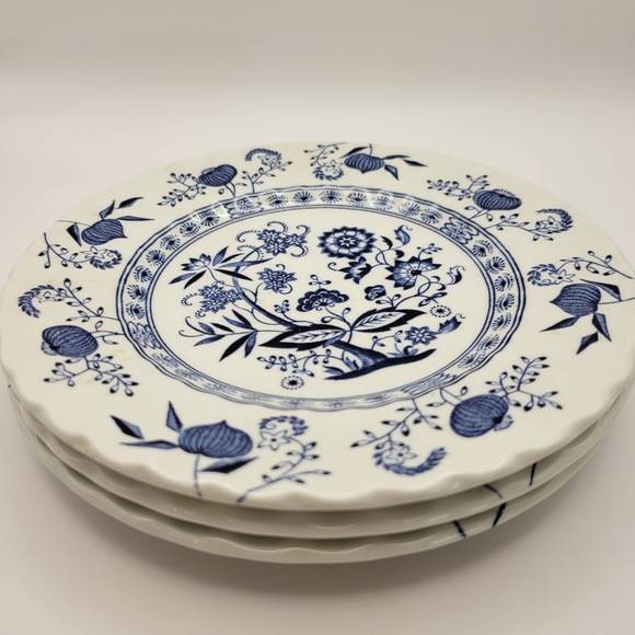 JG Meakin Other - VTG J&G Meakin England Classic Nordic Ironstone. Set of 3 Dessert Plates.
